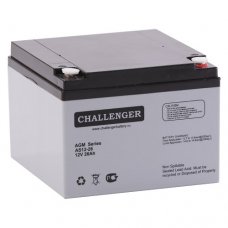 Акумулятор для ДБЖ Challenger AS12-26 12 В 26 А/год