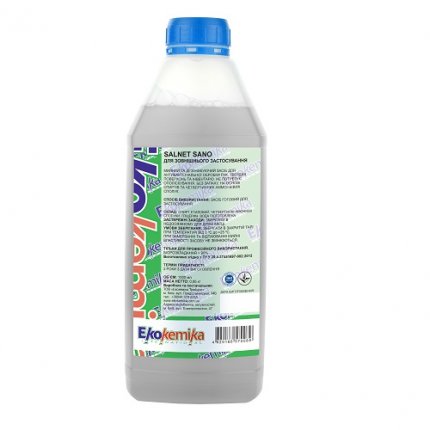 Антибактериальное средство для очистки поверхностей Ekokemika Salnet Sano 1 л.