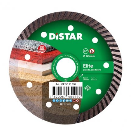 Диск алмазний відрізний Di-Star Turbo Elite 125x22,2