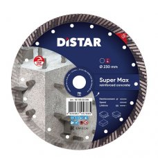 Круг алмазний відрізний Distar Turbo SUPER MAX 232 бетон армований