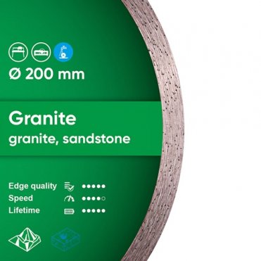 Диск алмазний відрізний Di-Star Granite 200х25,4(11120034015)