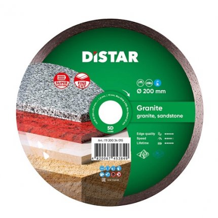 Диск алмазний відрізний Di-Star Granite 200х25,4