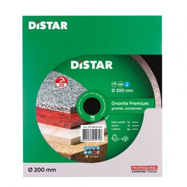 Диск алмазний відрізний Di-Star Granite Premium 200x25,4(11320061015)