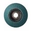 Круг зачистний пелюстковий S&R цирконієвий 125x22.2 з. 80 сталь (138125008)