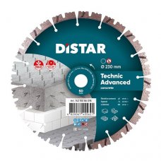 Диск алмазний відрізний Di-Star 1A1RSS-C3 Technic Advanced 232х22,23 мм