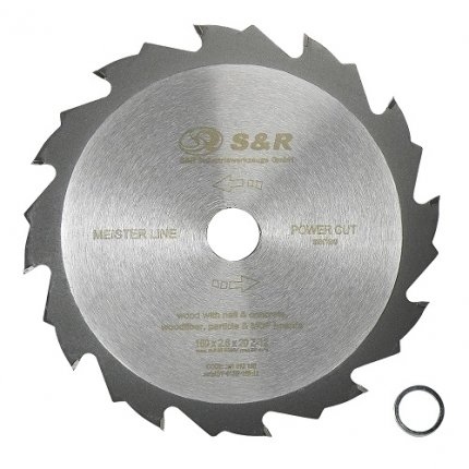 Диск пиляльний S & R Meister Power Cut 160x20 16 x2,6 мм