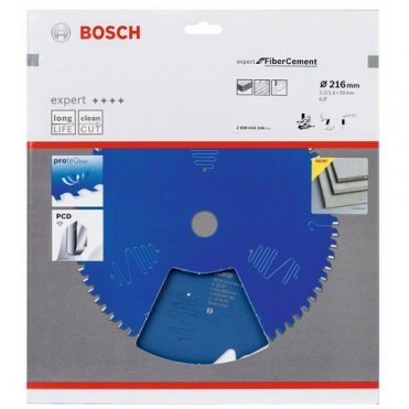 Диск пиляльний Bosch Expert for Fiber Cement 216x30x2.2 / 1.6x6 T 2608644346