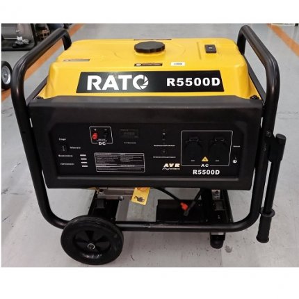 Генератор бензиновый RATO R5500D 5,5 кВт (ручной запуск)