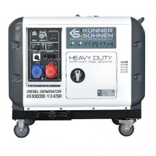 Генератор дизельний Konner&Sohnen KS 9300DE-1/3 ATSR 6,5/7,5 кВт