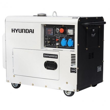 Генератор дизельний Hyundai DHY6000SE