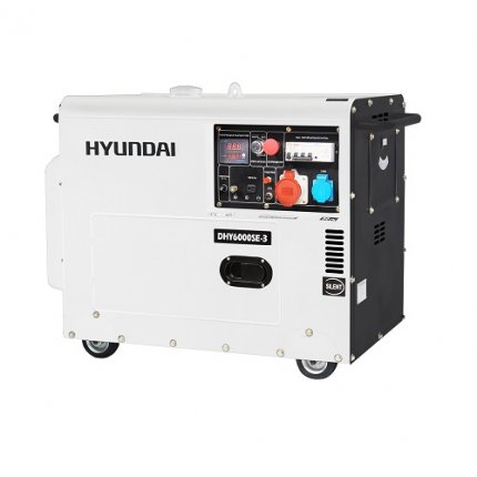 Генератор дизельний Hyundai DHY6000SE-3