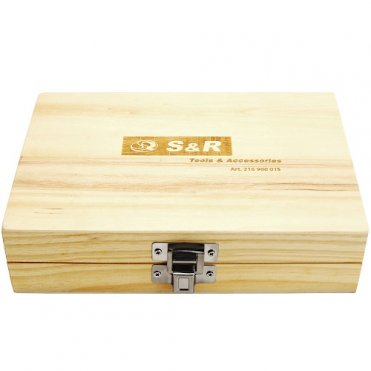 Набір фрез S&R для деревини 15шт 8 мм(216900015)