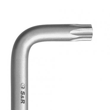 Ключ шестигранний S & R ТX 15 короткого типу(165100015)
