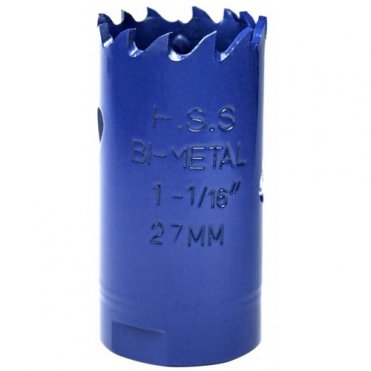 Кільцева пилка S&R Meister 27 мм HSS-Co8% М42(108039027)