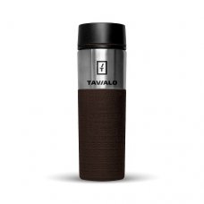 Термочашка Tavialo 420 мл коричневий колір + 2 ущільнюючих кільця