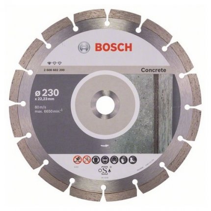 Диск відрізний сегментний Bosch по бетону Professional 125