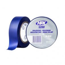 Ізострічка ПВХ HPX 5200 19мм х10м синя