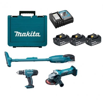 Набір акумуляторного інструменту Makita DLXMUA452