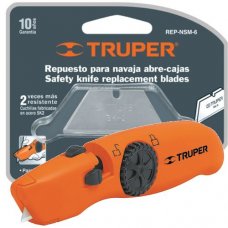 Набор Truper REP-NSM-6 нож + лезвия трапециевидные 10 шт.