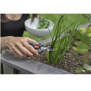 Ножиці для трави та квітів Gardena GripCut з функцією утримування(12213-20.000.00)
