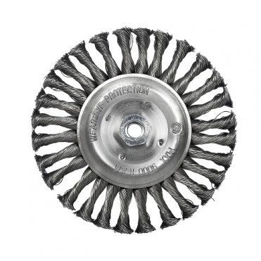 Щетка дисковая S&R, стальная плетенная проволока 178(135550378)