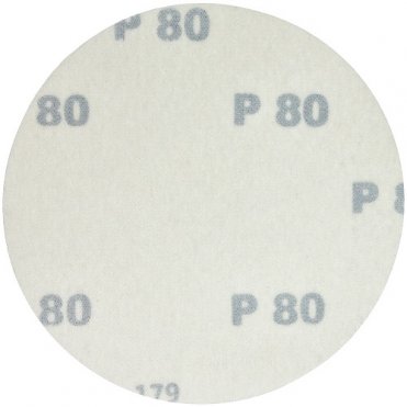 Набор шлифовальных кругов S&R D125 P80 (без отверстий), 5 шт. (225080005)