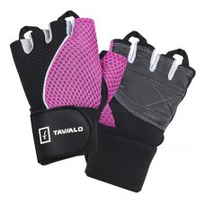 Спортивні рукавички Tavialo Black-Pink S жіночі