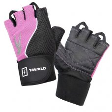 Спортивні рукавички Tavialo Black-Magenta M жіночі
