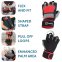 Спортивні рукавички Tavialo Black-Gray-Red M 189205007