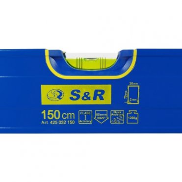 Ручной уровень S&R 150 см. (425032150)