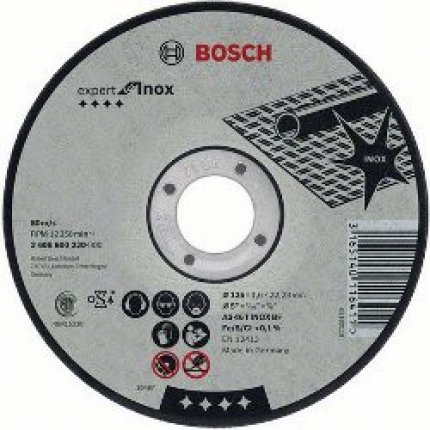 Круг відрізний по нержавіючій сталі Bosch AS 46 T INOX BF 230