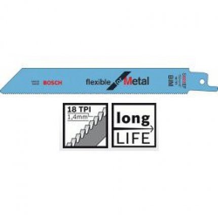 Пиляльне полотно Bosch Flexible for Metal S 922 EF 5шт