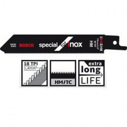 Пиляльне полотно Bosch Special for Inox S 518 EHM 2шт