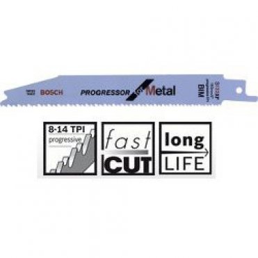 Пильное полотно Bosch Progressor for Metal S 123 XF 2шт (2608654401)
