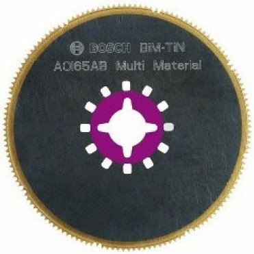Сегментний пиляльний диск Bosch BIM-TiN AOI 65 AB Multi Material(2608661761)