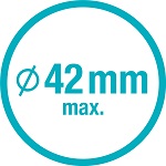 Диаметр веток - до 42 мм